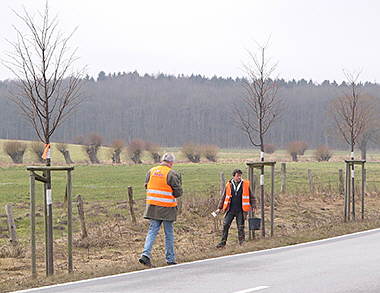 Foto:Nabu - Aktion am Gründonnerstag